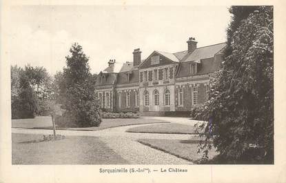 CPA FRANCE 76 " Sorquainville, Le château"