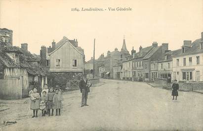 CPA FRANCE 76 "Londinières, Vue générale"