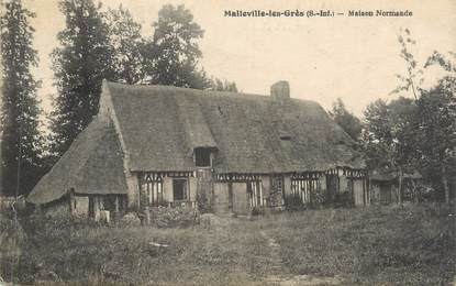 CPA FRANCE 76 "Malleville les Grès, Maison Normande"