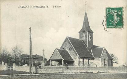 CPA FRANCE 76 "Morgny la Pommeraye, L'église"