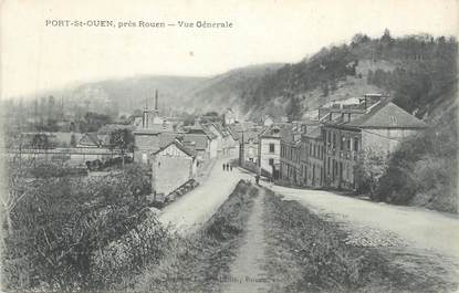 CPA FRANCE 76 "Port St Ouen, Vue générale"