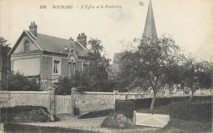 CPA FRANCE 76 "Roumare, L'église et le Presbytère"