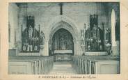 76 Seine Maritime CPA FRANCE 76 "Sierville, Intérieur de l'église"