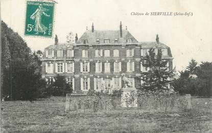 CPA FRANCE 76 "Sierville, Le château"