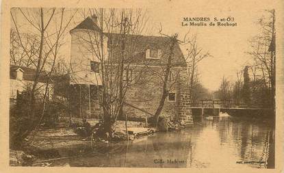 CPA FRANCE 94 "Mandres, le Moulin de Rochopt"