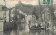 CPA FRANCE 95 "La Roche Guyon, Rue du Pont" / IINONDATIONS DE 1910