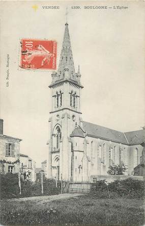 CPA FRANCE 85 "Boulogne, L'église"