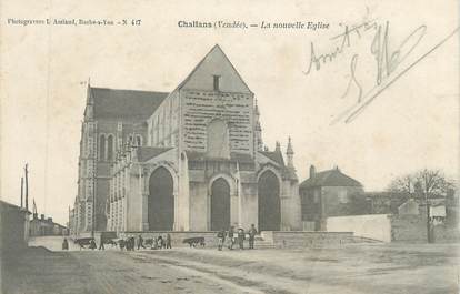 CPA FRANCE 85 "Challans, La Nouvelle église"