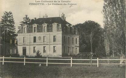 CPA FRANCE 85 "Pissotte, Le Château du Poiron"