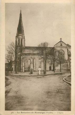 CPA FRANCE 85 "La Boissière de Montaigu, L'église"