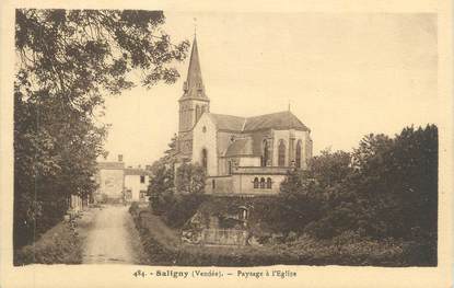 CPA FRANCE 85 "Saligny, L'église"