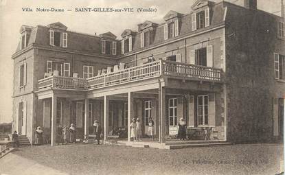 CPA FRANCE 85 " St Gilles sur Vie, Villa Notre Dame"