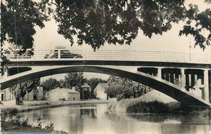 CPSM FRANCE 11 " La Redorte, Pont du canal et port"