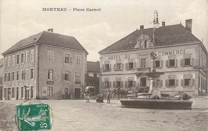 CPA FRANCE 25 " Morteau, Place Carnot"