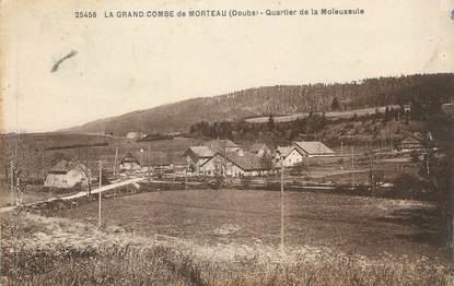 CPA FRANCE 25 " La Grand Combe de Morteau, Quartier de la Moïeuseule"