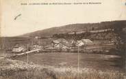 25 Doub CPA FRANCE 25 " La Grand Combe de Morteau, Quartier de la Moïeuseule"