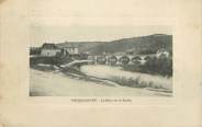 25 Doub CPA FRANCE 25 " Voujaucourt, Le pont sur le Doubs"