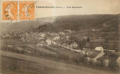 CPA FRANCE 25 " Vermondans, Vue générale"