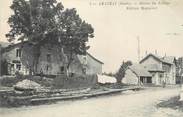 25 Doub CPA FRANCE 25 " Amathay, Dessus du village "