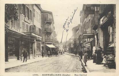 CPA FRANCE 25 " Montbéliard, Rue Cuvier"