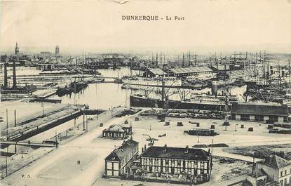 CPA FRANCE 59 "Dunkerque, le Port"