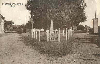 CPA FRANCE 60 "Fontaine - Lavaganne"