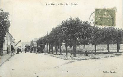 CPA FRANCE 60 "Orry, Place de la Mairie"