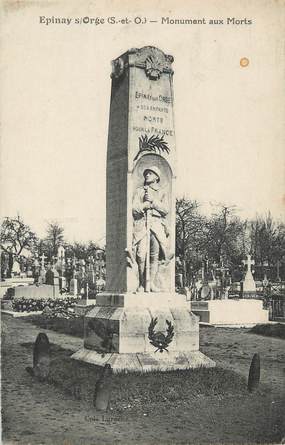 CPA FRANCE 91 " Epinay sur Orge, Le monument aux morts"