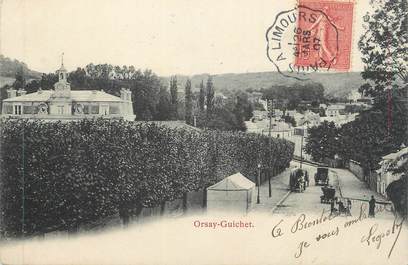 CPA FRANCE 91 " Orsay - Guichet" / CACHET AMBULANT