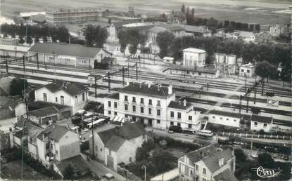 CPSM FRANCE 91 " Bretigny sur Orge, Panorama sur la gare"