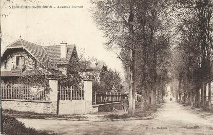 CPA FRANCE 91 " Verrières le Buisson, Avenue Carnot"