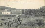 91 Essonne CPA FRANCE 91 " La Ville du Bois, La Croix St Jacques"