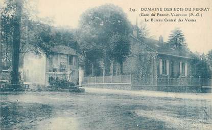 CPA FRANCE 91 " Domaine des Bois du Perray, Le Bureau Central des Ventes"