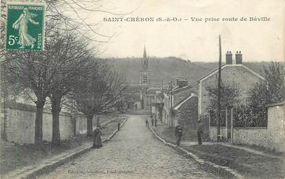 CPA FRANCE 91 " St Chéron vue prise route de Bâville"