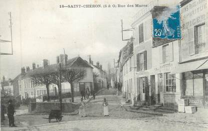 CPA FRANCE 91 " St Chéron, Rue des Mares"