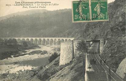 CPA FRANCE 48 "Chapeauroux, les Gorges de l'Allier"