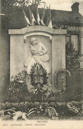 CPA FRANCE 28 "Marcheville, le monument aux morts"