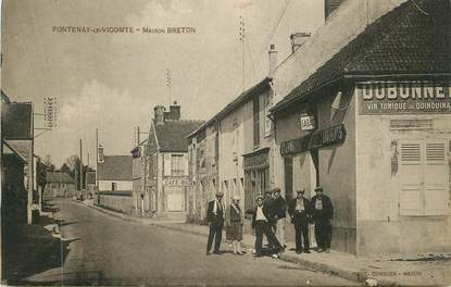 CPA FRANCE 91 "Fontenay le Vicomte, Maison Breton"