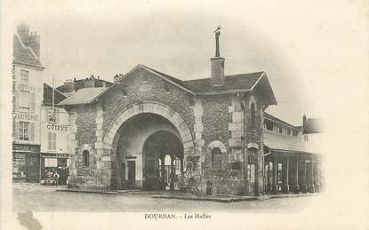 CPA FRANCE 91 "Dourdan, Les halles"