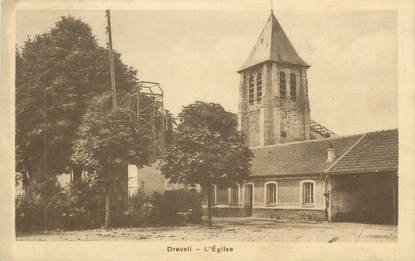 CPA FRANCE 91 "Draveil, L'église"