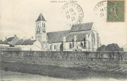 CPA FRANCE 91 "Cerny, L'église"