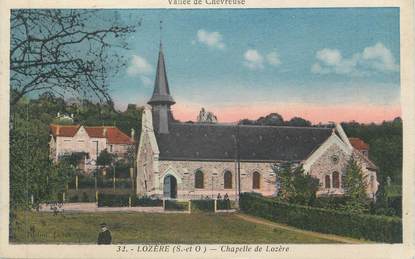 CPA FRANCE 91 "Lozère, La chapelle"