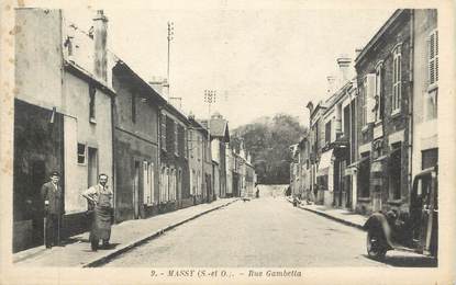 CPA FRANCE 91 "Massy, Rue Gambetta"