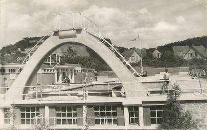 CPSM FRANCE 91 " La Ferté Alais, La piscine et les plongeoirs"