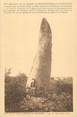 29 Finistere CPA FRANCE 29 "Menhir de La Lande de Kerdunus en Trégung" / MENHIR