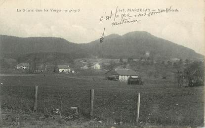 CPA FRANCE 88 "Marzelay, vue générale"