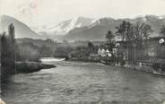 64 PyrÉnÉe Atlantique CPSM FRANCE 64 " Nay, La Chaîne des Pyrénées vue du Pont'