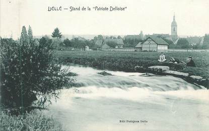 CPA FRANCE 90 "Delle, stand de la Patriote Delloise"