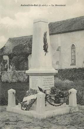 CPA FRANCE 78 " Auteuil le Roi, Le monument"