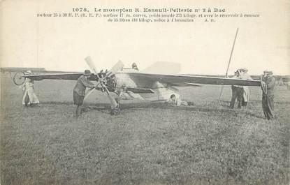 CPA FRANCE 78 "Buc, Le Monoplan R. Esnault Pelterie" / AVIATION